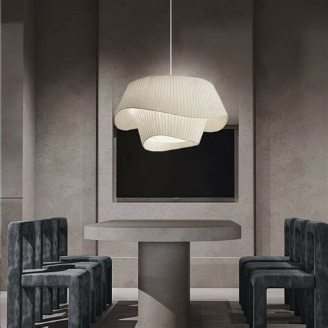 Modern Fabric Drum Pendant Lights | Ping Lighting