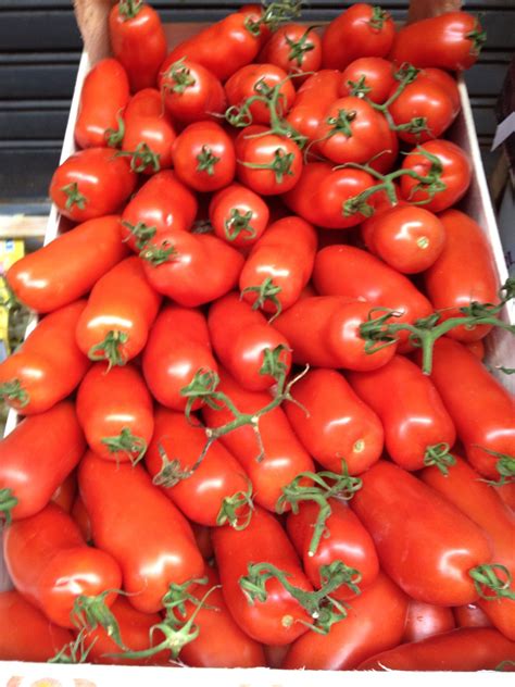 Plum tomatoes at Rialto market | Plum tomatoes, Tomato, Rialto market