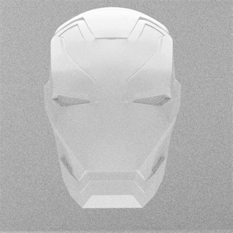 Download free STL file Iron Man Helmet • 3D print object ・ Cults