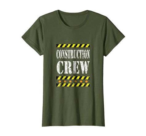 Funny Tee - FUNNY CONSTRUCTION CREW T-SHIRT Birthday Party Meme Gift Wowen - T-Shirts & Tank Tops