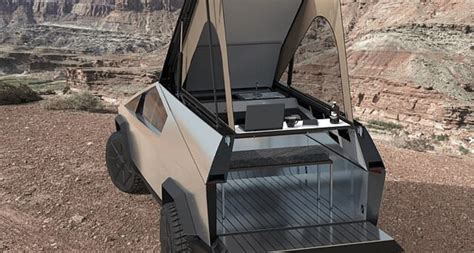 From Tesla Cybertruck to luxurious camper: the $34,000 attachment - RV ...