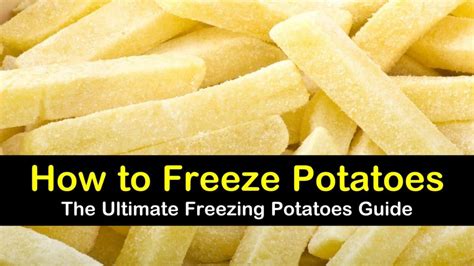 4 Fast & Easy Ways to Freeze Potatoes