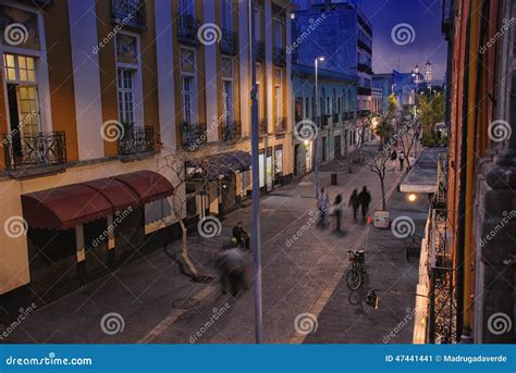 Mexico City nightlife stock image. Image of cityscape - 47441441