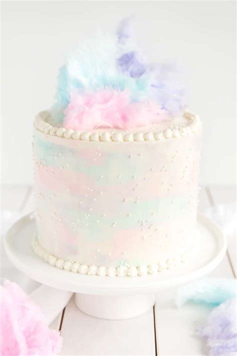 Cotton Candy Cake - Liv for Cake