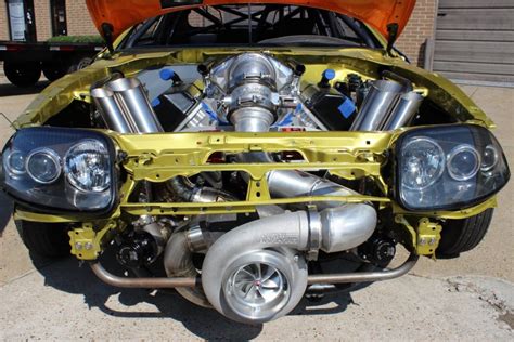 Toyota Supra with a Turbo Hemi V8 – Engine Swap Depot