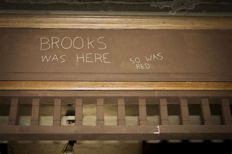 Brooks was Here by Jack R Perry | Brooks, Perry, The shawshank redemption