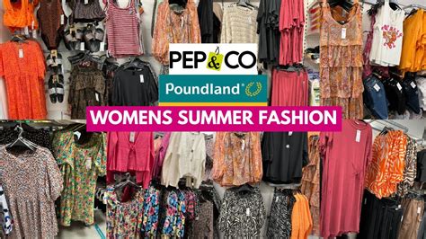 POUNDLAND PEP&CO WOMENS SUMMER CLOTHING COLLECTION APR 2023 | PEP&CO CLOTHING | TRAVELANDSHOP ...