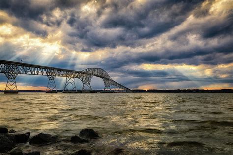 Potomac River Bridge #1 Photograph by C Renee Martin