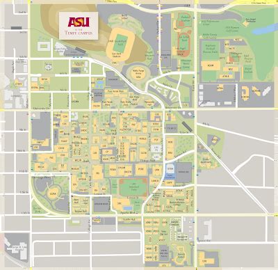 Asu Polytechnic Campus Map