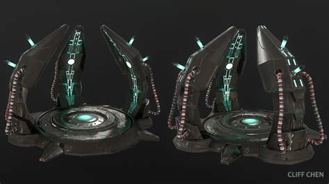 ArtStation - Sci-Fi Teleport Device