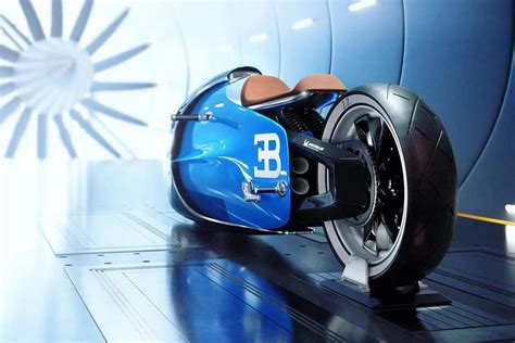 This concept Bugatti motorcycle is designed to shatter speed records ...