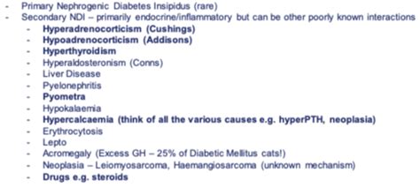 approach to polyuria / polydipsia Flashcards | Quizlet