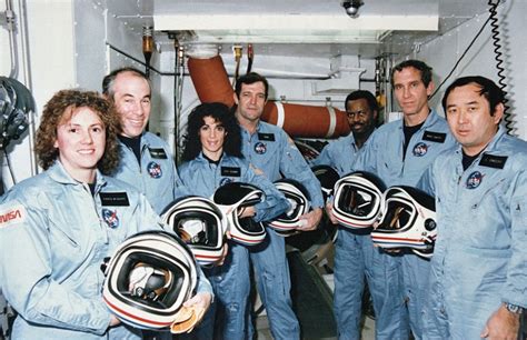 The Last Known Photo of the Space Shuttle Challenger Crew Boarding the Space Shuttle on January ...