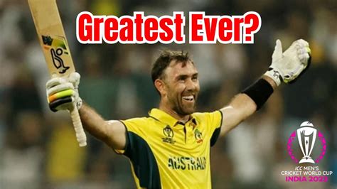 The GREATEST Innings in the History of Cricket?!? - YouTube