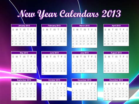 New Year Desktop Calendars 2013: Decorate Desktop with New Year Theme - 2014 New Year Desk Helper