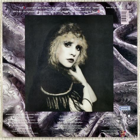 Stevie Nicks ‎– Rock A Little (1985) Vinyl, LP, Album – Voluptuous ...