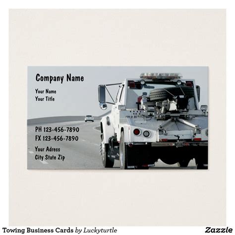 Pin on Auto Towing Transport Wrecker Business Cards