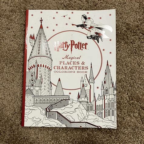 Harry Potter “Magical Places & Characters” coloring... - Depop