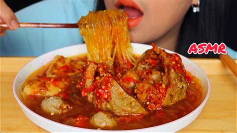 ASMR BAKSO LAVA JUMBO BERANA EXTRA SAMBAL ||MUKBANG INDONESIA #ASMR # ...