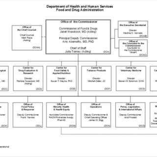 Fda Organization Chart