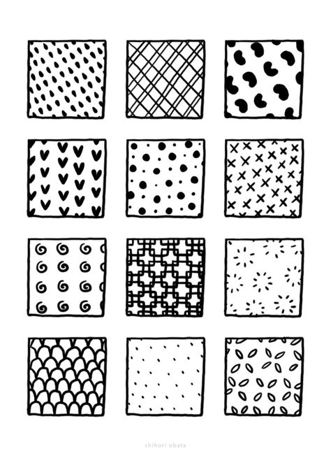 100+ Fun, Easy Patterns to Draw | Easy patterns to draw, Simple ...