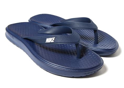 Lyst - Nike Solay Flip Flops in Blue for Men