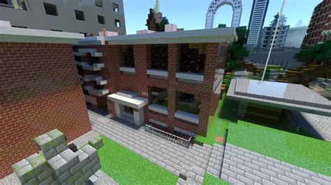 Small Corner Bookstore Minecraft Map