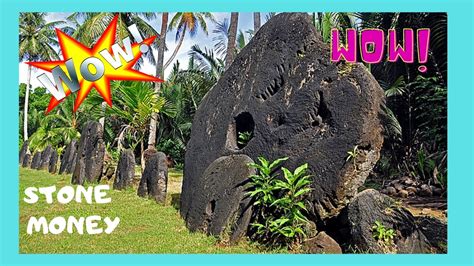 MICRONESIA's STONE MONEY (Rai Stones), island of Yap (Pacific) - YouTube