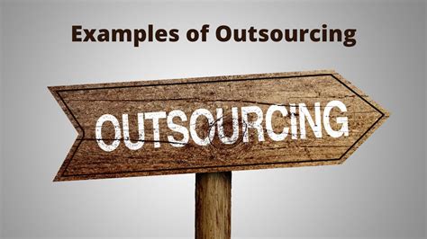 What Are Examples of Outsourcing? - YouTube