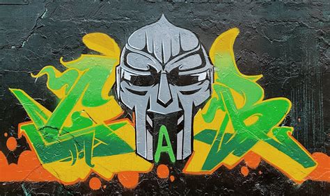 A Series Of MF Doom Murals Have Appeared In Logan Square Honoring The ...