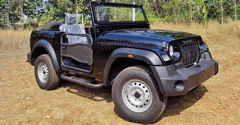 New Mahindra Thar in Willys Jeep-Style Open-Top Format Looks Amazing » Car Blog India