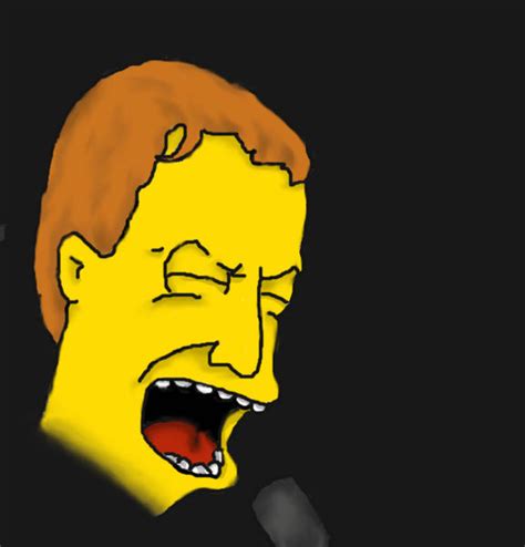 Danny Elfman Simpsons Style by K1D6R4Y on DeviantArt