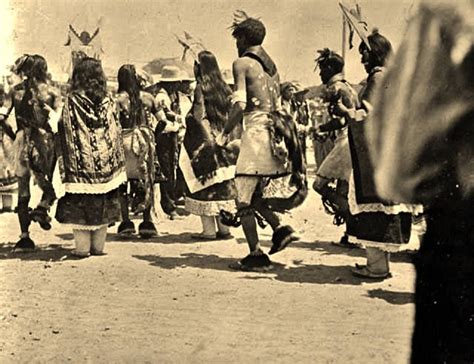 San Felipe group during a Corn Dance in the plaza of San Felipe Pueblo in New Mexico - 1915 ...