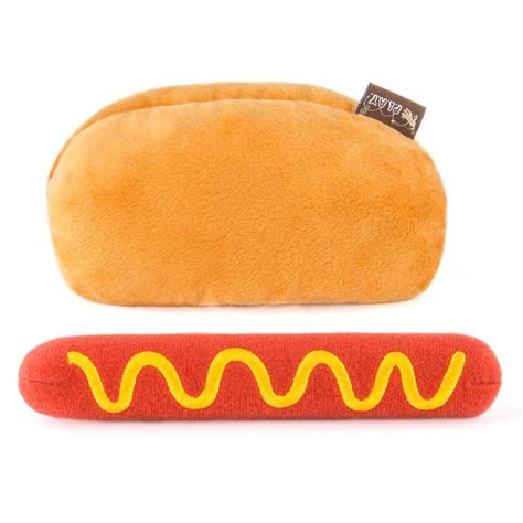 American Classics Hot Dog Plush Toy – The Dog Bar