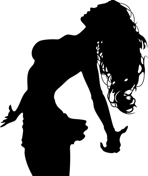 Hair clipart silhouette, Hair silhouette Transparent FREE for download ...