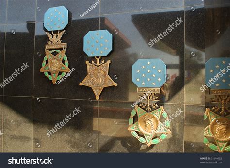 Three Variations Of The Medal Of Honor; Medal Of Honor Memorial ...