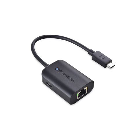 USB-C to Ethernet Adapter with Power Delivery