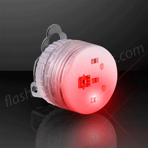 Red White Blue LED Light Up Clip On Pin | FlashingBlinkyLights