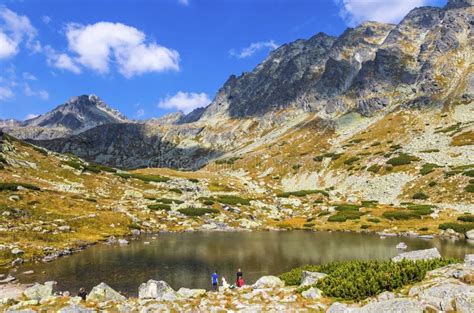 Skok Waterfall in High Tatras Mountains Vysoke Tatry, Slovakia Stock ...