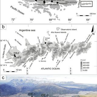 (a) Location map. (b) Isla de los Estados and the sites mentioned in... | Download Scientific ...