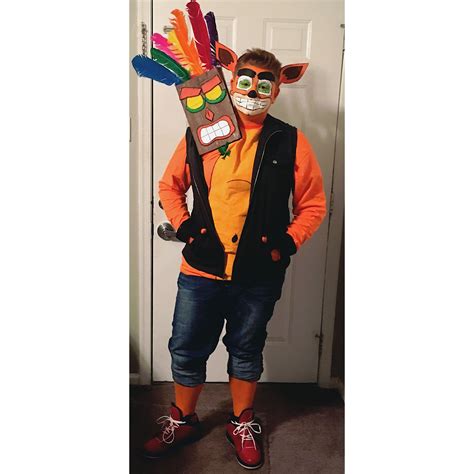 Pin by Liz Lyman on Crash Bandicoot Costume | Bandicoot, Crash ...