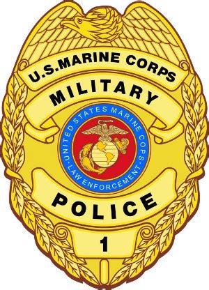 USMC Marine Corp Military Police Badge