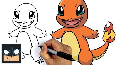 How To Draw Pokemon | Charmander - YouTube