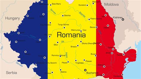 Harta Romaniei Judete