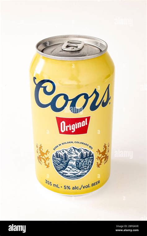 Coors beer can isolated hi-res stock photography and images - Alamy