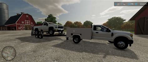 2022 Ford F350 Single Cab Service Truck V1.0 FS22 Mod | Farming Simulator 22 Mod