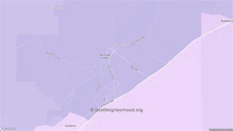 San Felipe Pueblo, NM Political Map – Democrat & Republican Areas in ...