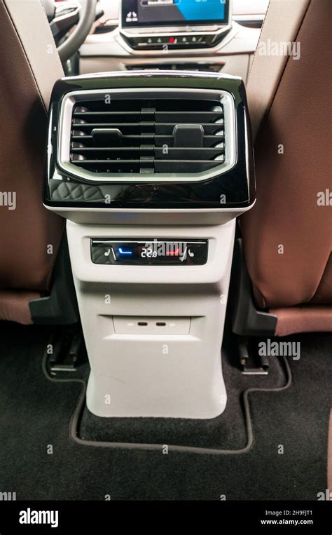 Interior of a Volkswagen ID.6 X Prime as seen in Shanghai, China Stock ...