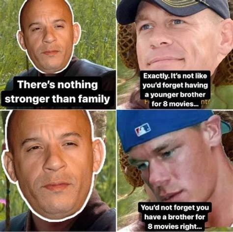 Dominic Toretto And The Power Of Family Memes | Fun