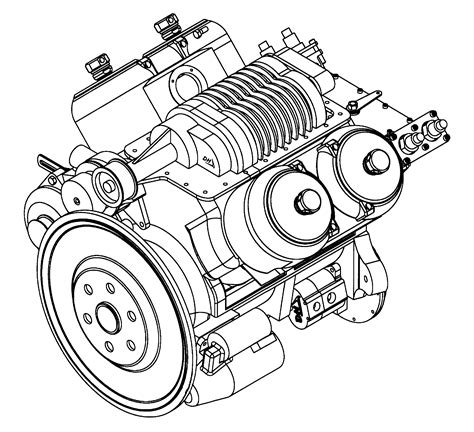 Car Engine Drawing at GetDrawings | Free download